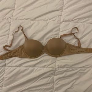 Calvin Klein nude strapless push-up bra